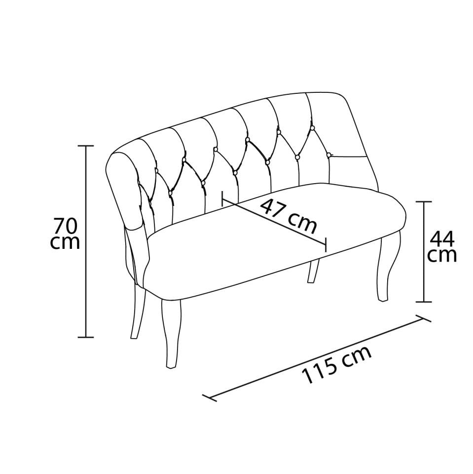 Double Balcony Office and Cafe Tea Set White Leg