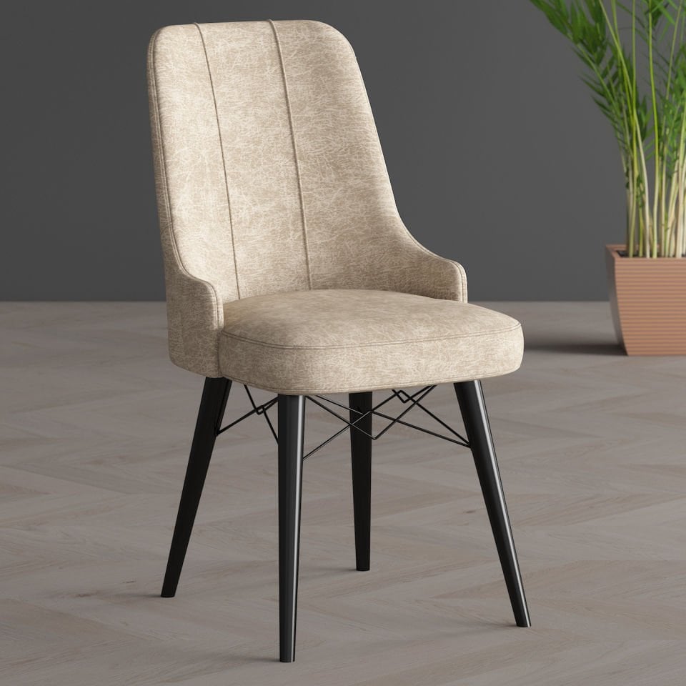 Kitchen Chairs Hera Series Black Leg
