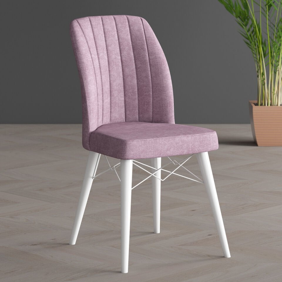 Kitchen Chairs Hestia Series White Leg