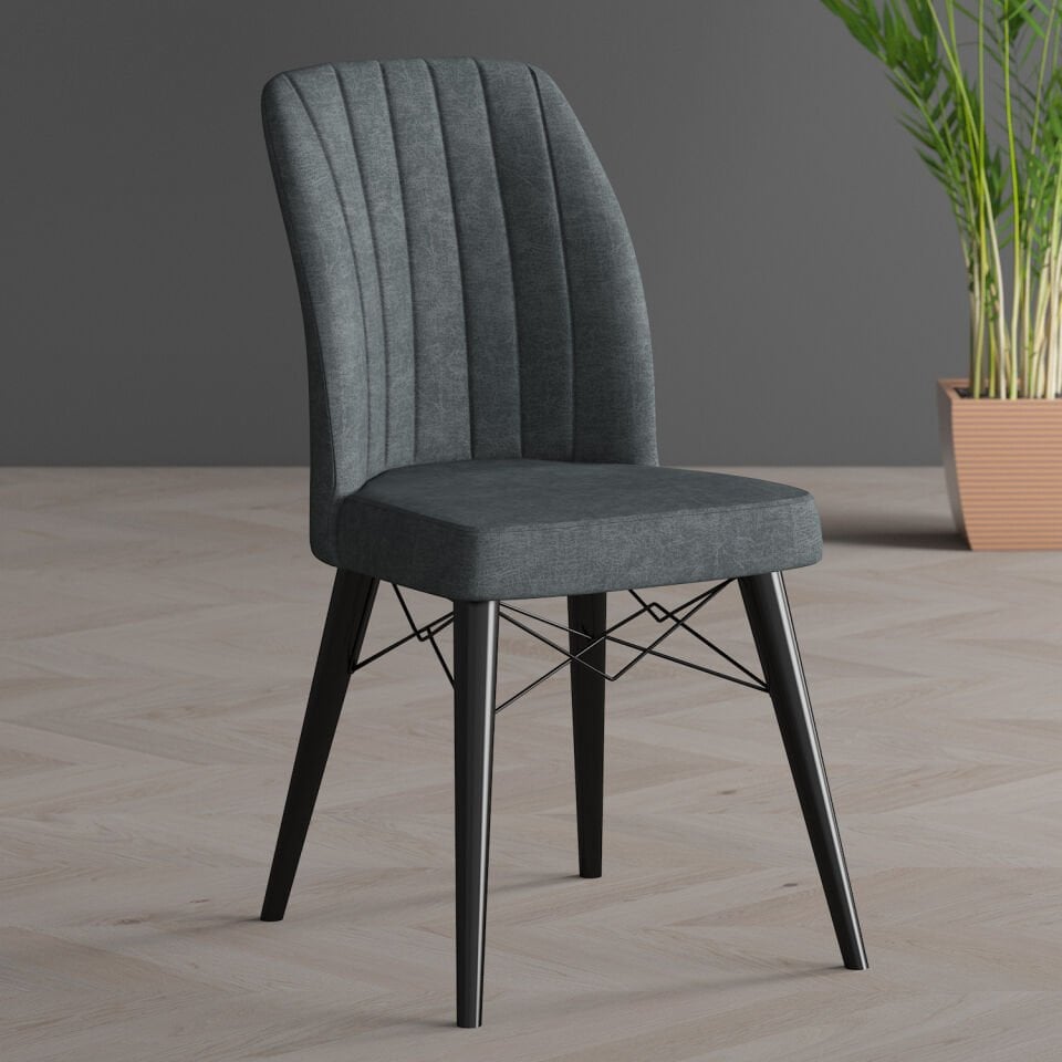 Kitchen Chairs Hestia Series Black Leg